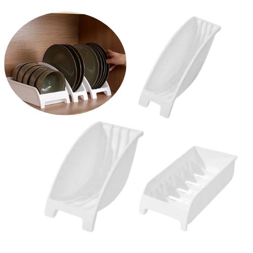 Porte Assiette | Organisateur Plastique