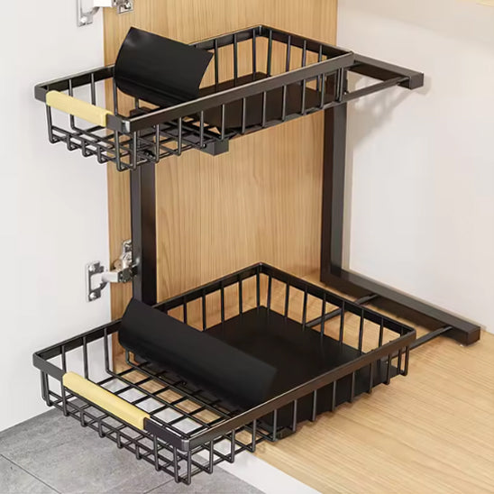 Etagere-sous-evier-acier-antirouille