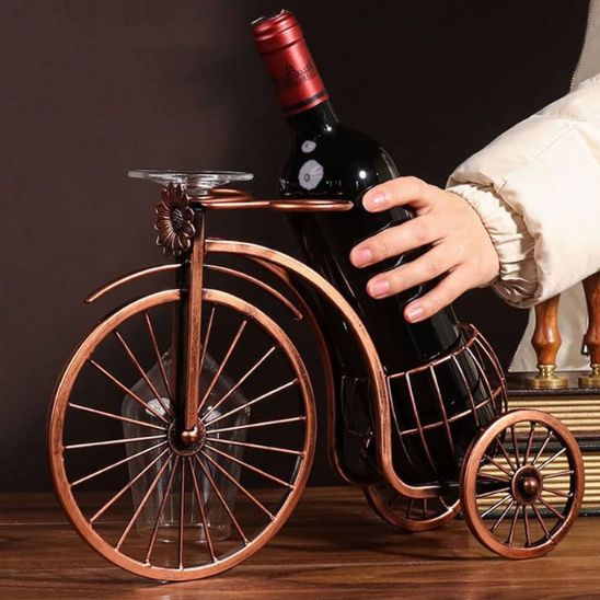Porte-bouteille-vin-étagÚre-vintage-rangement-accessible