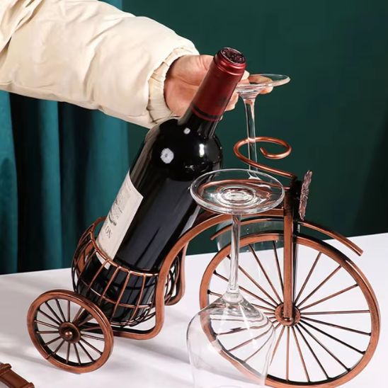 Porte-bouteille-vin-étagÚre-vintage-service-à -table