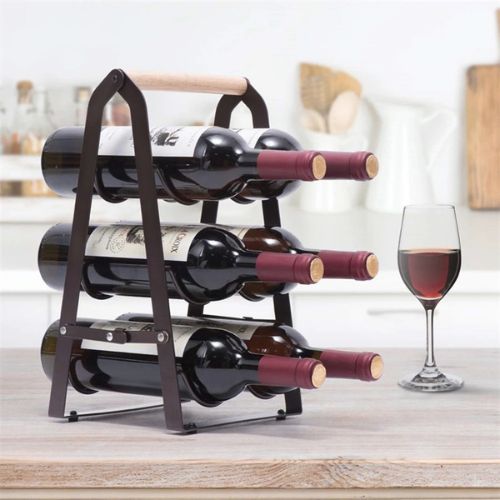 Range-bouteille-présentoir-pliable-6-bouteilles-vin