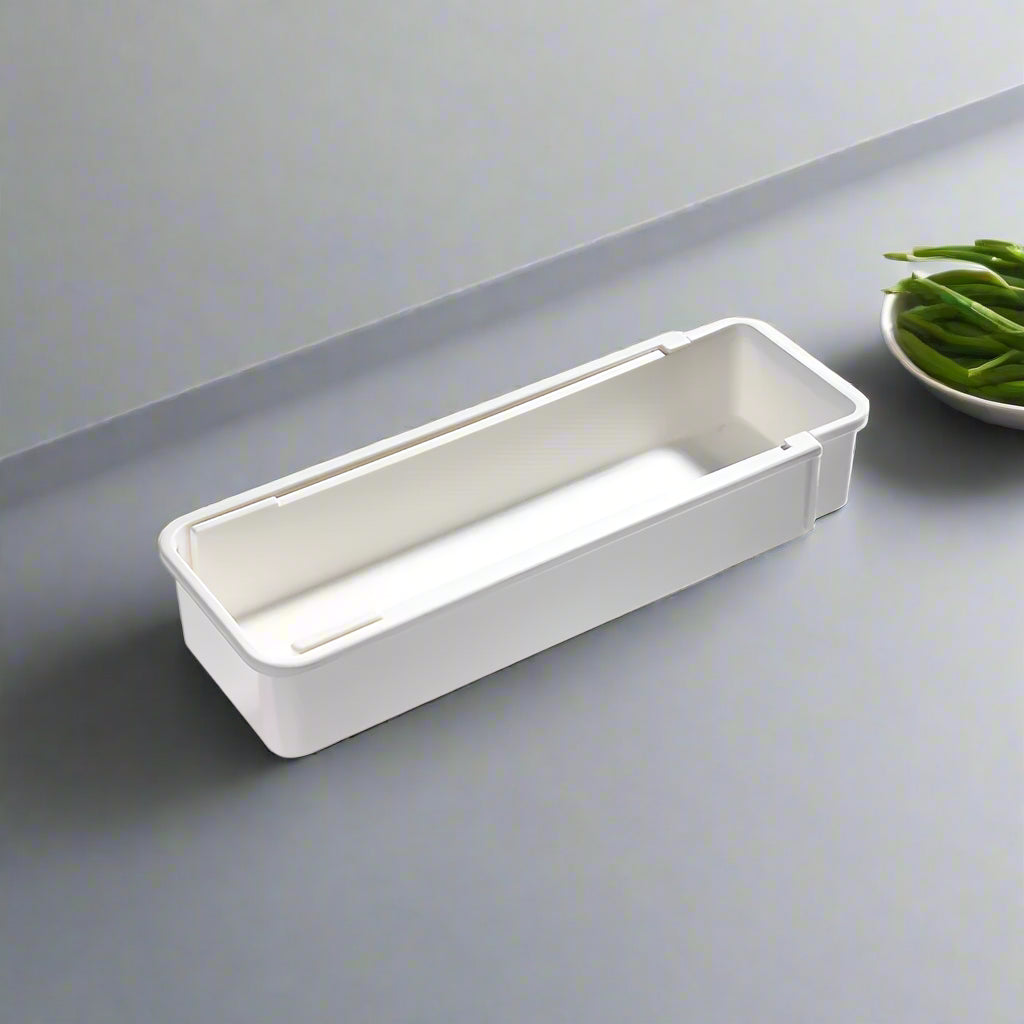 Range-couverts-pour-tiroir-boîte-plastique-compact