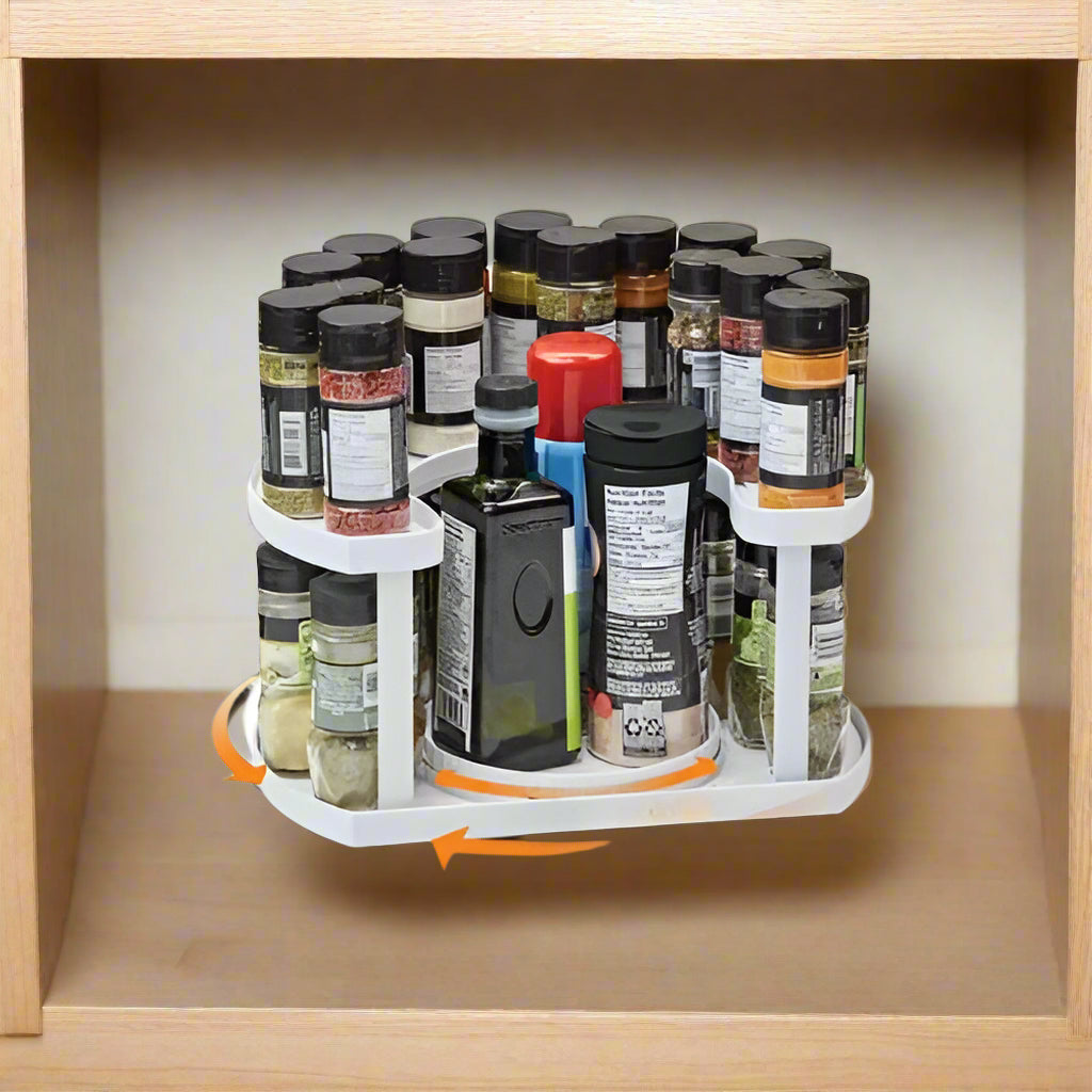 Rangement-à-épices-étagère-pivotante-durable