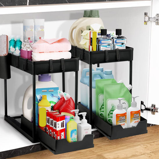 Rangement-sous-evier-coulissant-produits-entretien-nettoyages