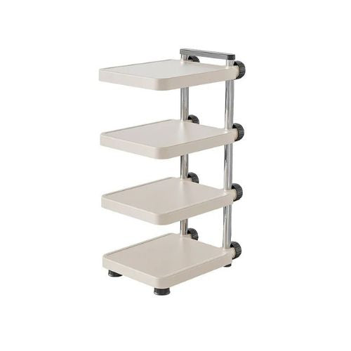 Rangement-sous-evier-multicouche-blanc-quatre-niveaux
