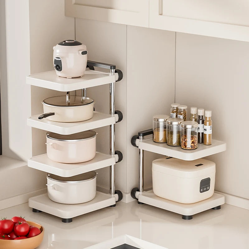 Rangement-sous-evier-multicouche-sur-comptoir-cuisine