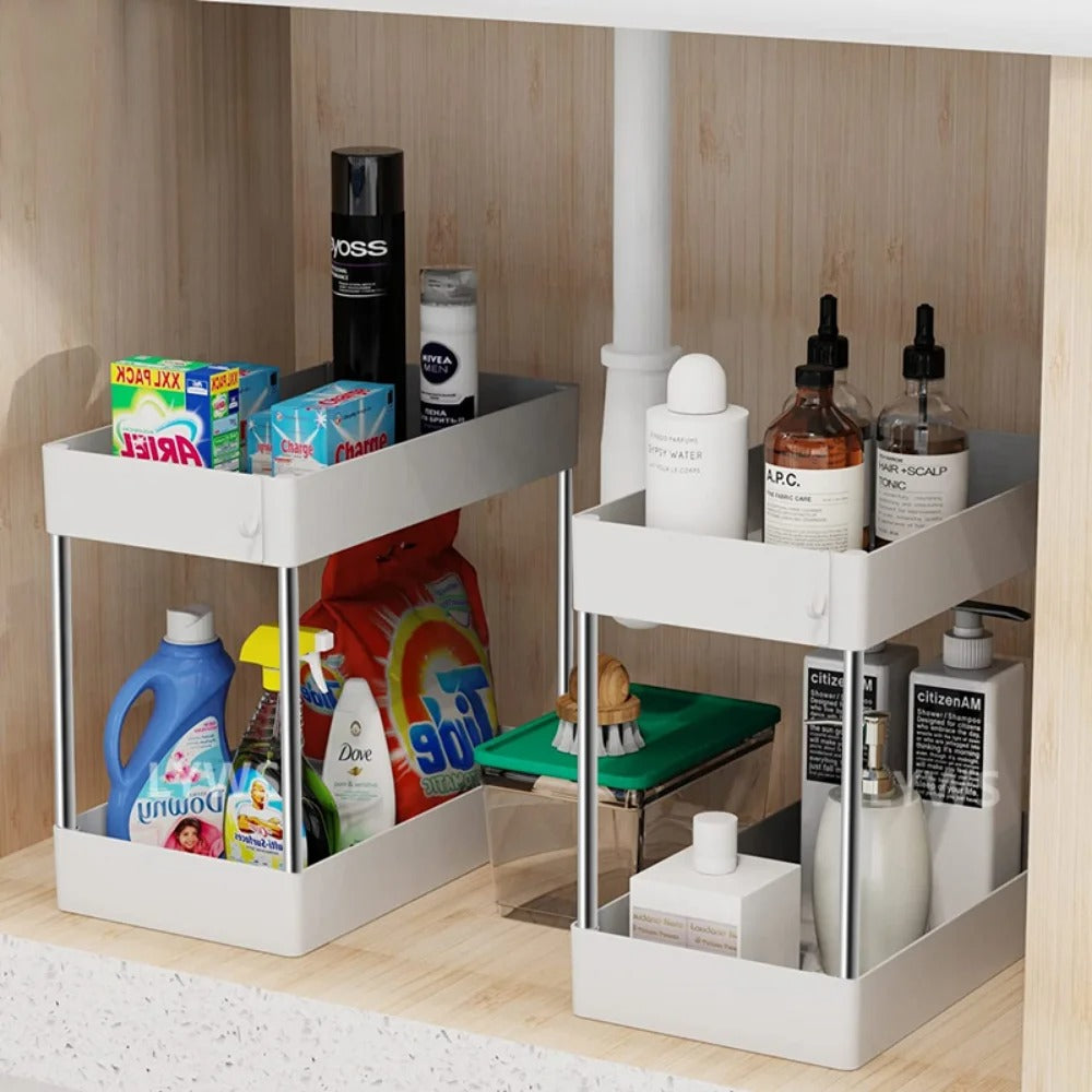 Rangement-sous-evier-support-polyvalent-compact-tout-espace