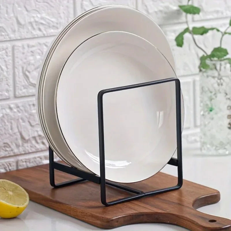 Rangement-vaisselle-support-en-métal-égouttoir