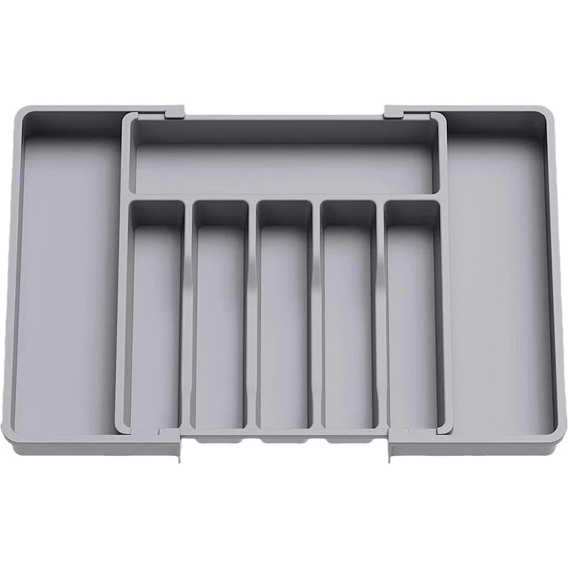 Range couverts | Extensible Gris