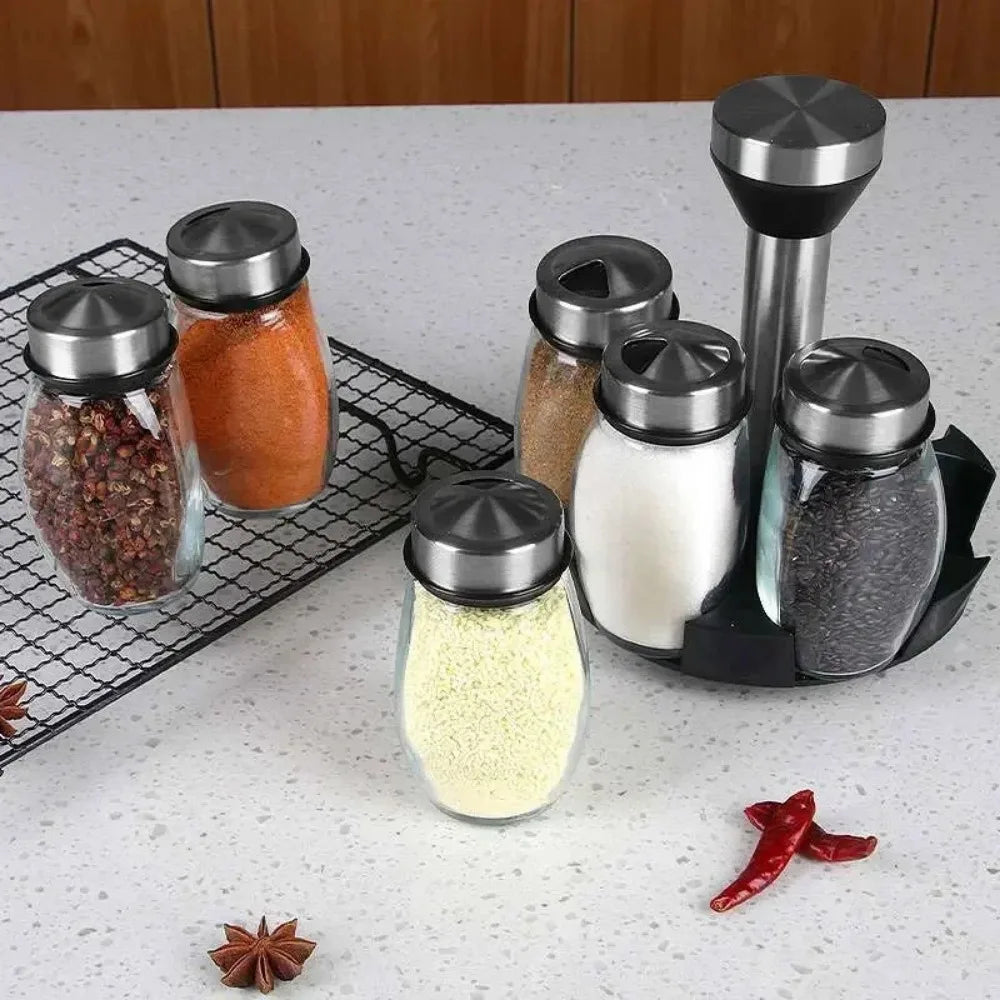 Porte Epice | Pots Inox Verre