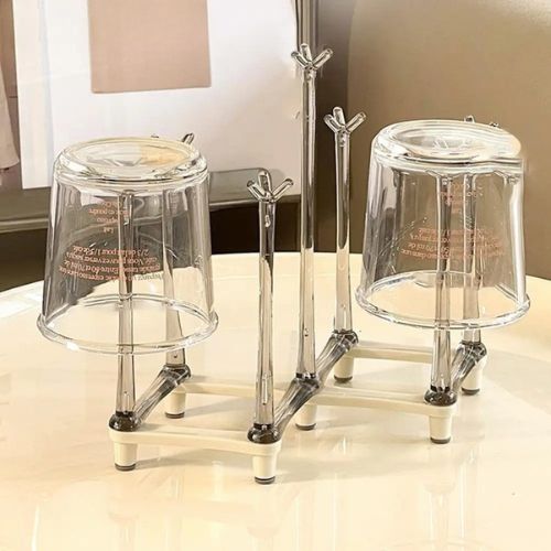 Égouttoir-Support-Rétractable-Verre-tasse