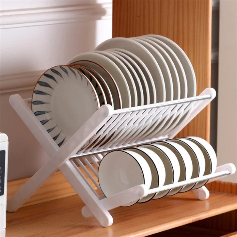 Égouttoir-à-vaisselle-Pliable-rangement-pratique