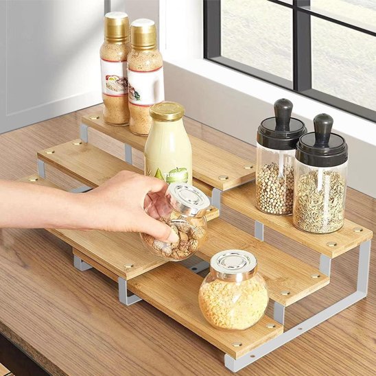 Étagère à épices à poser pour rangement facile