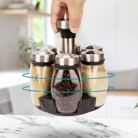 Porte Epice | Pots Inox Verre
