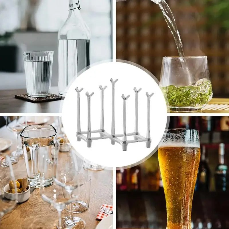 Égouttoir - Support rétractable pour verre