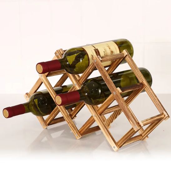 range-bouteille-bois-Pliable-six-bouteilles