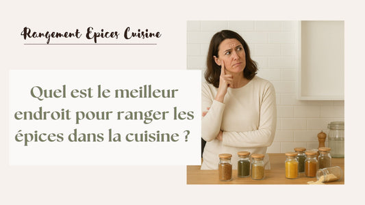 où faire le rangement des épices cuisine 