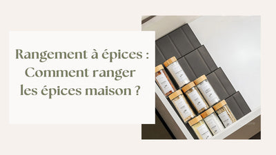 rangement à épices pour maison