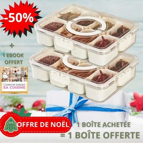 Boîte Multifonction épices-collation| MINIBOX™