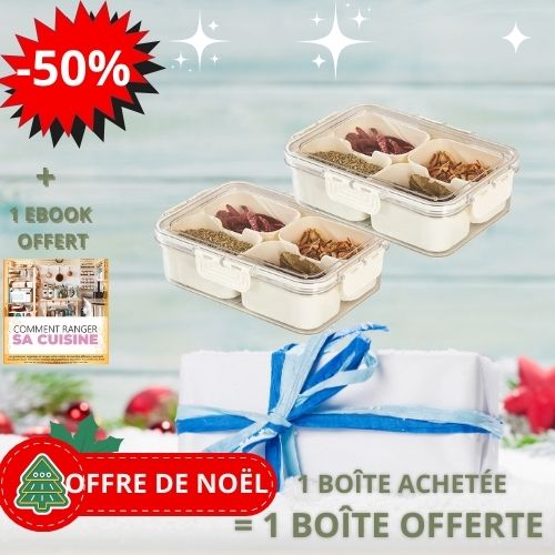 Boîte Multifonction épices-collation| MINIBOX™