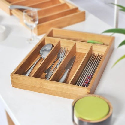 Range Couvert Tiroir | Organiseur Bois