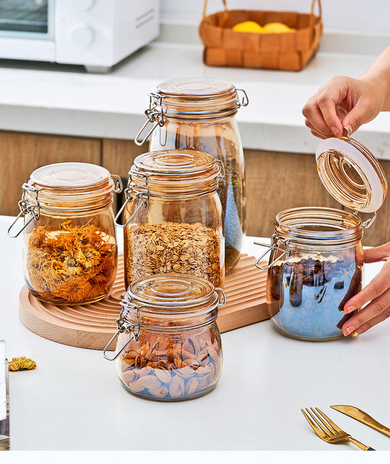 Bocal en verre  Hermétique protection siliconne