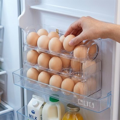 Boite à oeufs triple niveaux accéssible au frigo