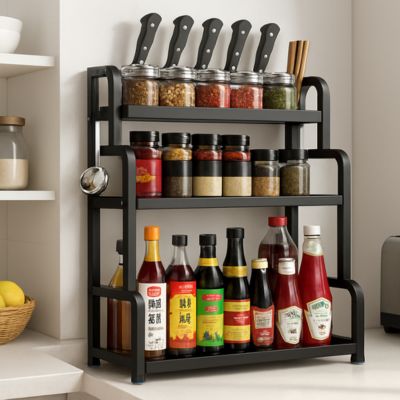 Etagere Cuisine | Acier 3 Niveaux