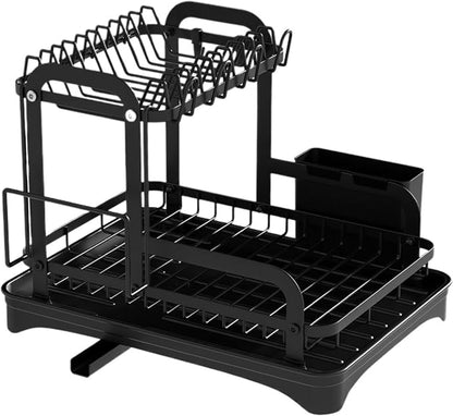 Egouttoir-vaisselle-Inox-double-couche-solide
