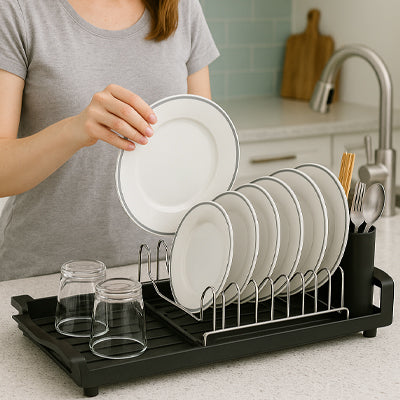 Egouttoir vaisselle design compact pratique