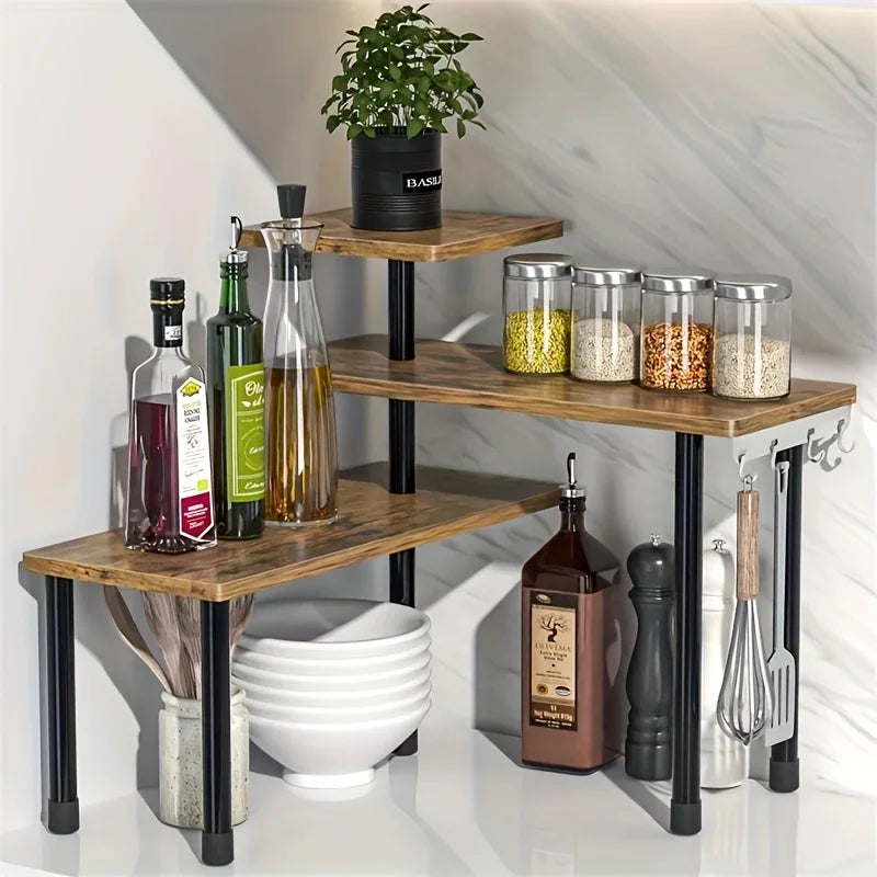 Etagere-d-angle-cuisine-boisrustique-réglable-90°