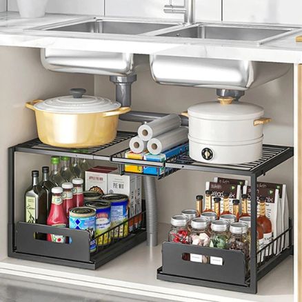 Etagere-sous-evier-double-niveaux-rangement-cuisine