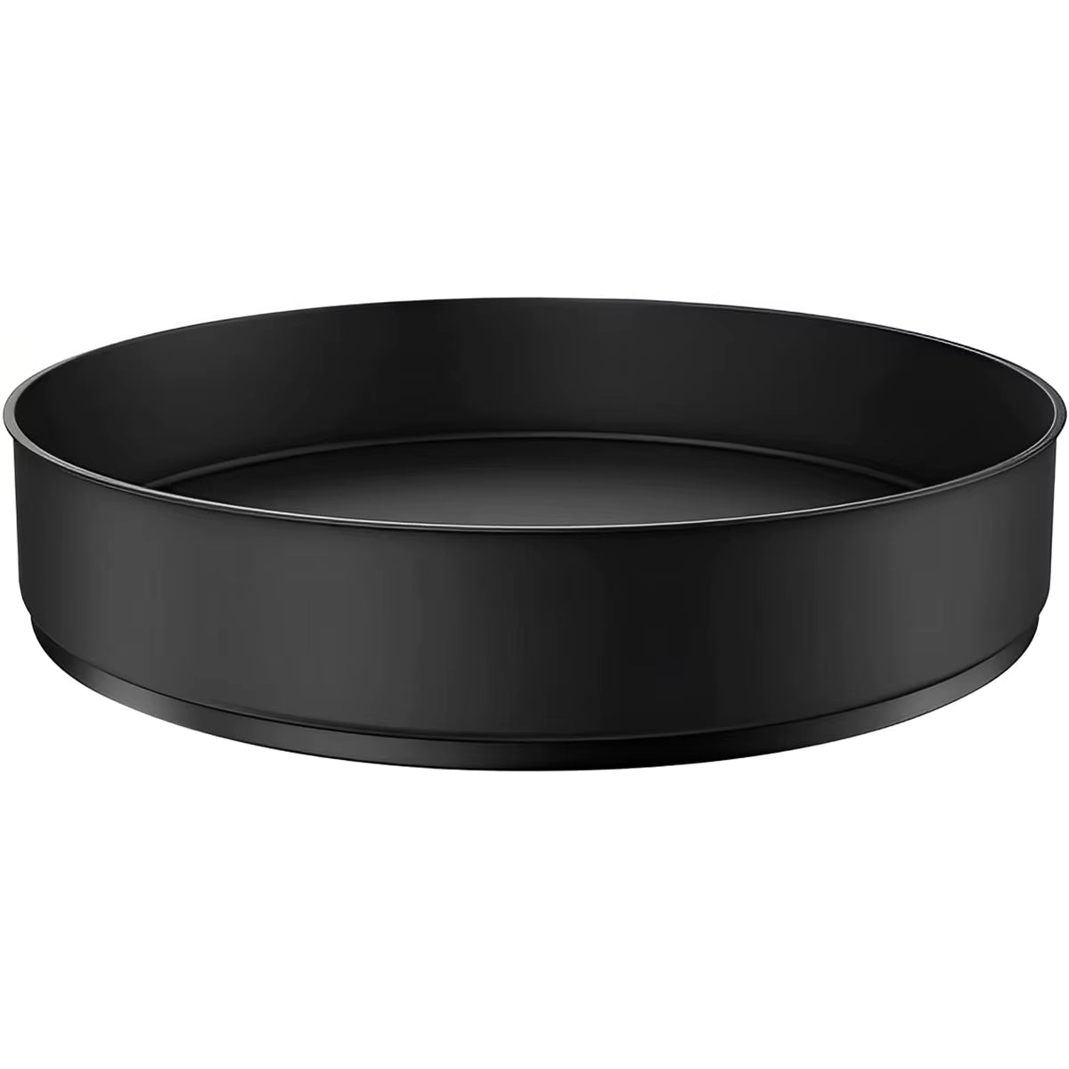 Plateau tournant à épices style acier noir