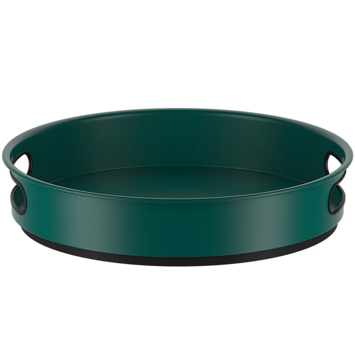 Plateau tournant à épices style Métal vert