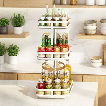Plateau Tournant pour Cuisine | Style Etagère