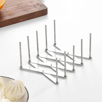 Porte-assiette-support-en-acier-inoxydable