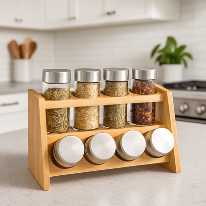 Présentoir à épices 8 pots 