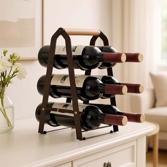 Range-bouteille-présentoir-pliable-design-décoratif-vin