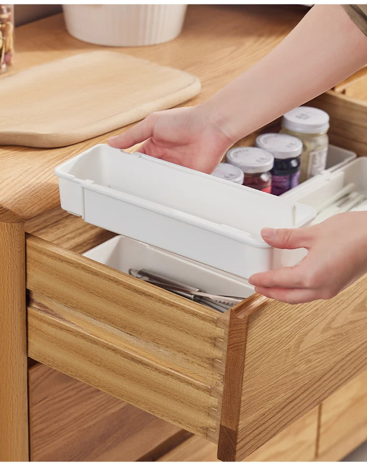Range-couverts-pour-tiroir-boîte-plastique-blanc