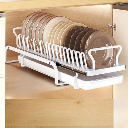 Range-vaisselle-support-metallique-blanc-pour-assiettes