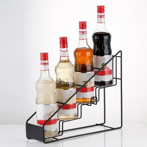 Range bouteille étagère 4 niveaux 