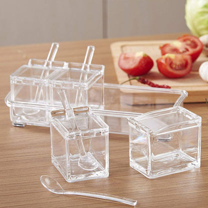 Rangement-à-épices-Box-transparents-entretien-facile