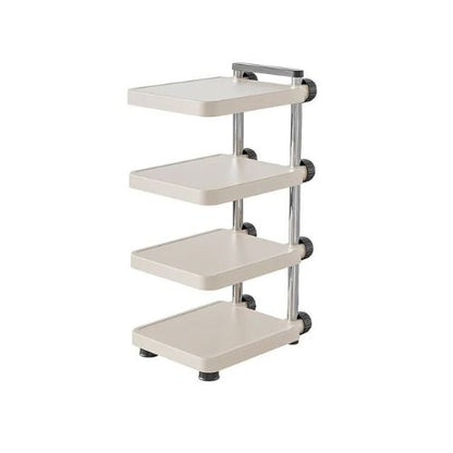 Rangement-sous-evier-multicouche-blanc-quatre-niveaux