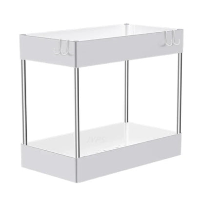 Rangement-sous-evier-support-polyvalent-plastique-blanc