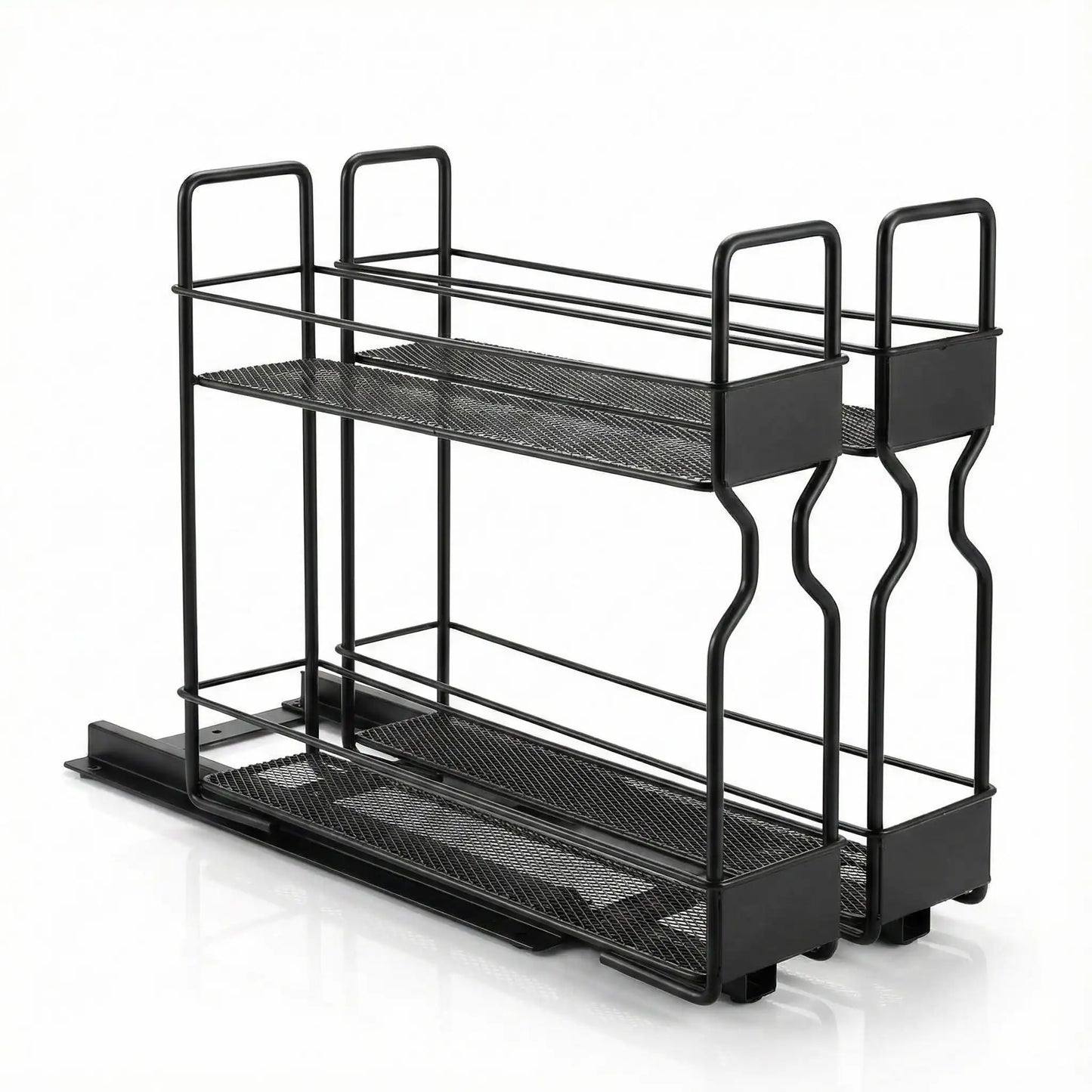 Rangement épices tiroir vertical spaceOptimizer double étagères