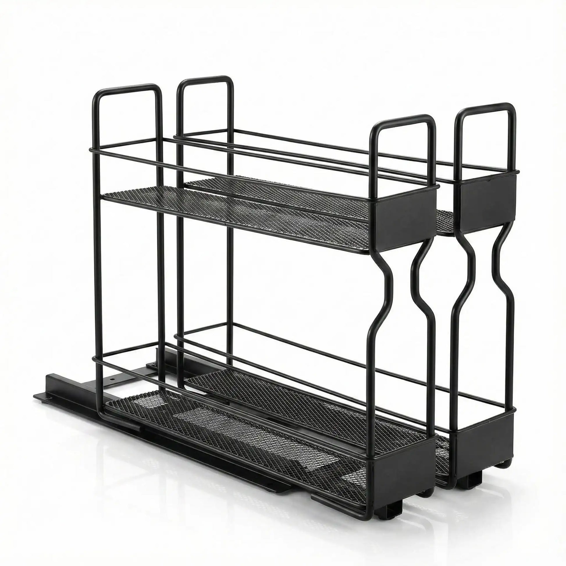 Rangement épices tiroir vertical spaceOptimizer double étagères