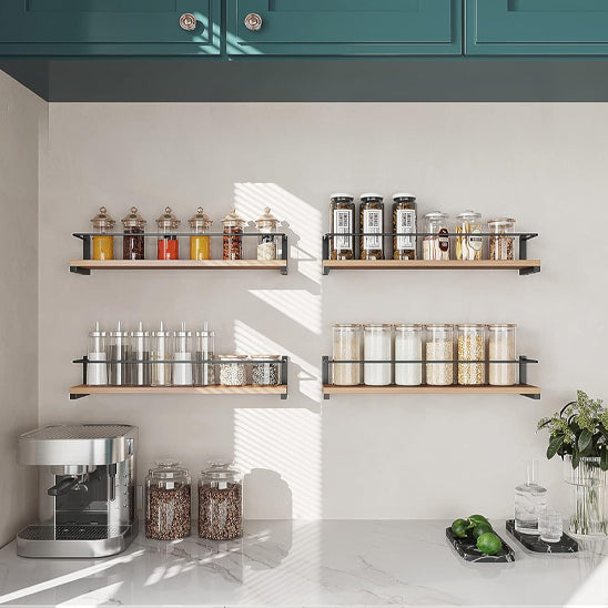 Ranges-epices-bois-de-pin-rangement-décoratif