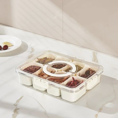 Ranges-epices-boîte-8-multi-compartiments