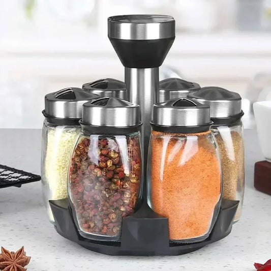 Porte Epice | Pots Inox Verre