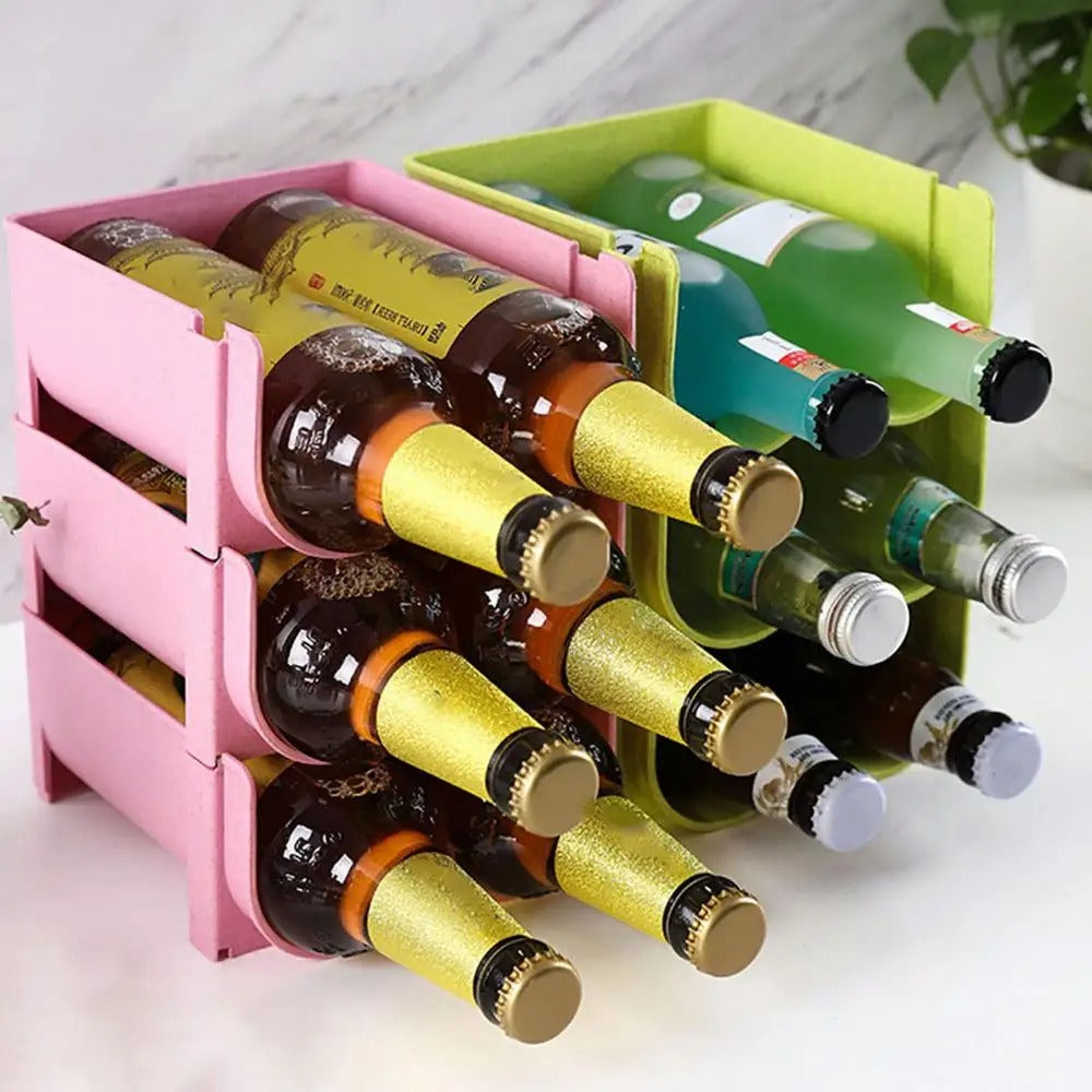 Support-bouteille-pour-frigo-plastique-rangement-bière-soda